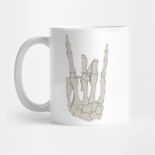 Vintage Rock on Bones Mug